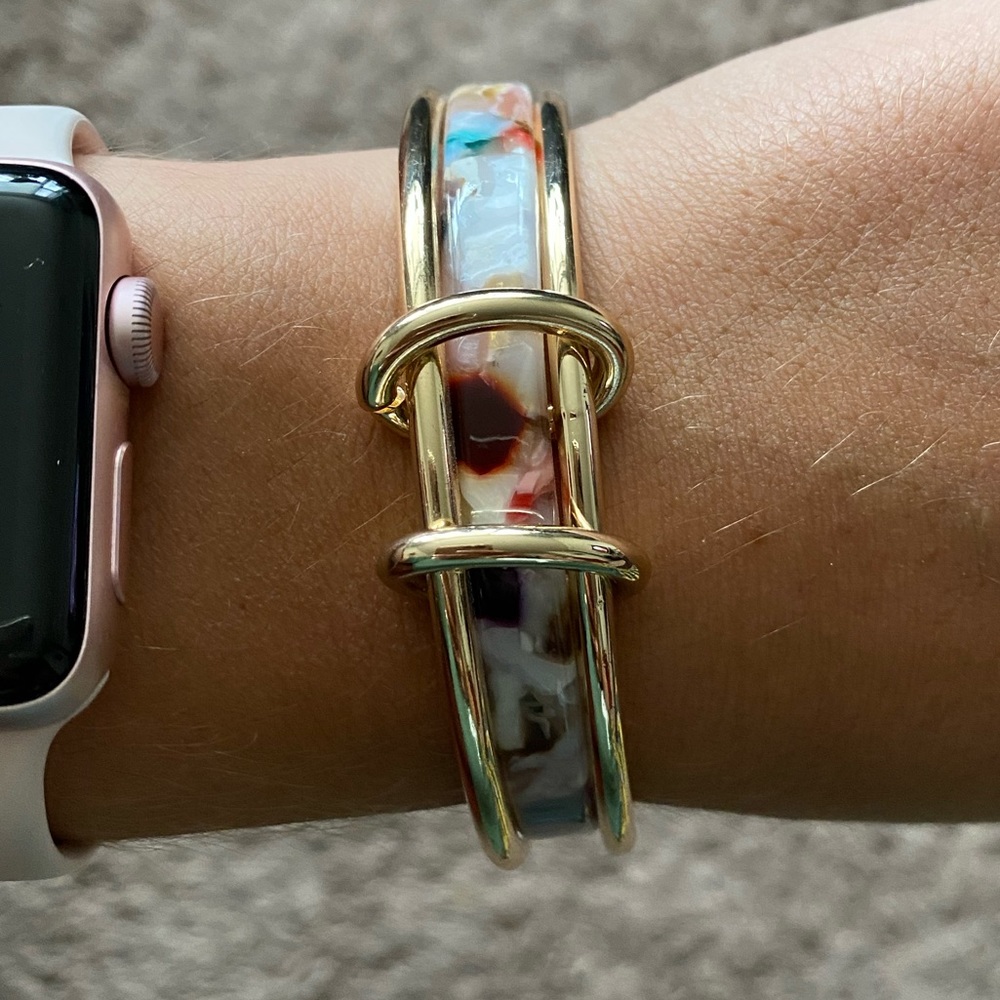 NWT gold & multicolor bangles from Francesca’s